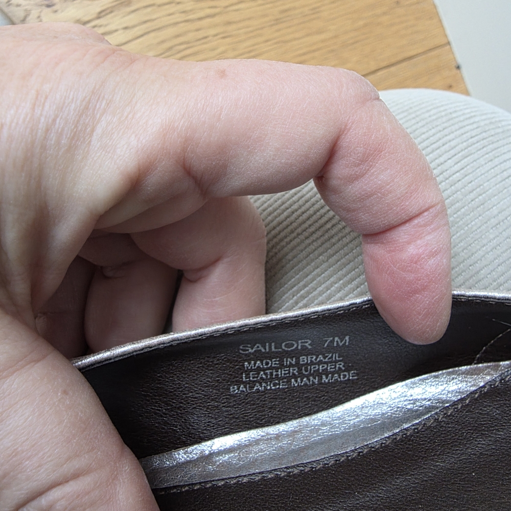Carlos Silver Women's Flats - Picture 8 of 8